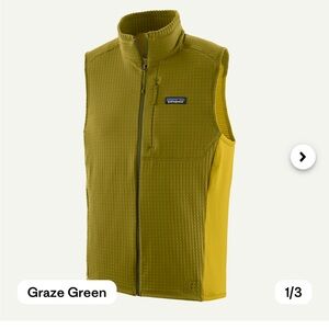 Men’s R1 Fleece Vest